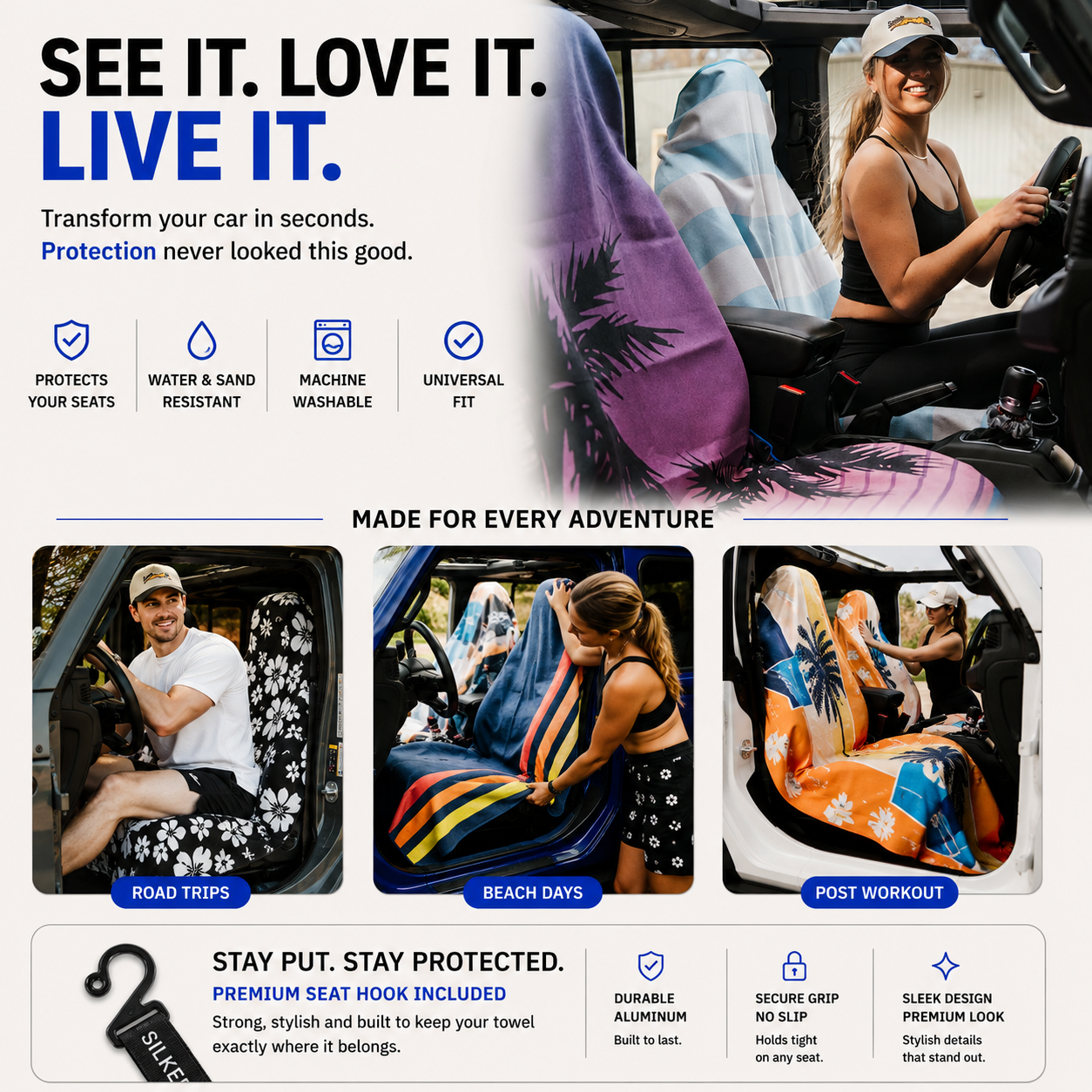 Car Towel Seat Cover